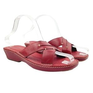 Timberland Smart Comfort Red Sandals‎ - Size 7